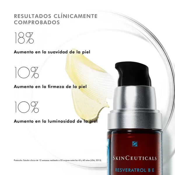 SkinCeuticals Sérum Antioxidante de noche Resveratrol B E 30ml - Imagen 3